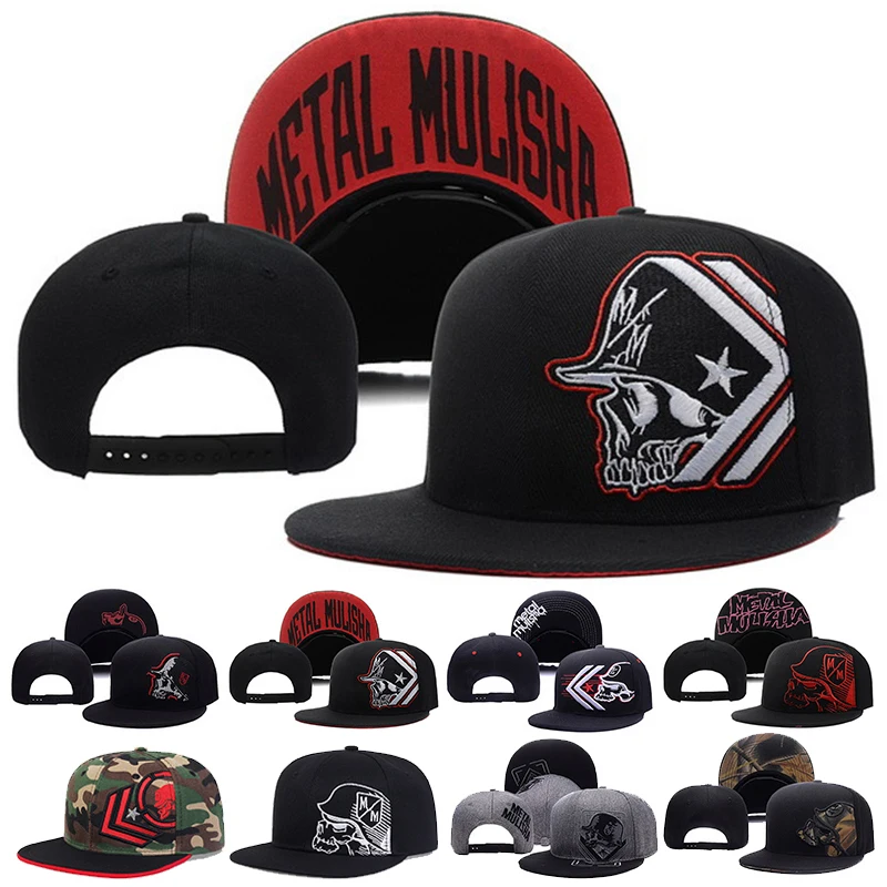 Snapback Hat Flat - Gorra de Béisbol Unisex con Bordado