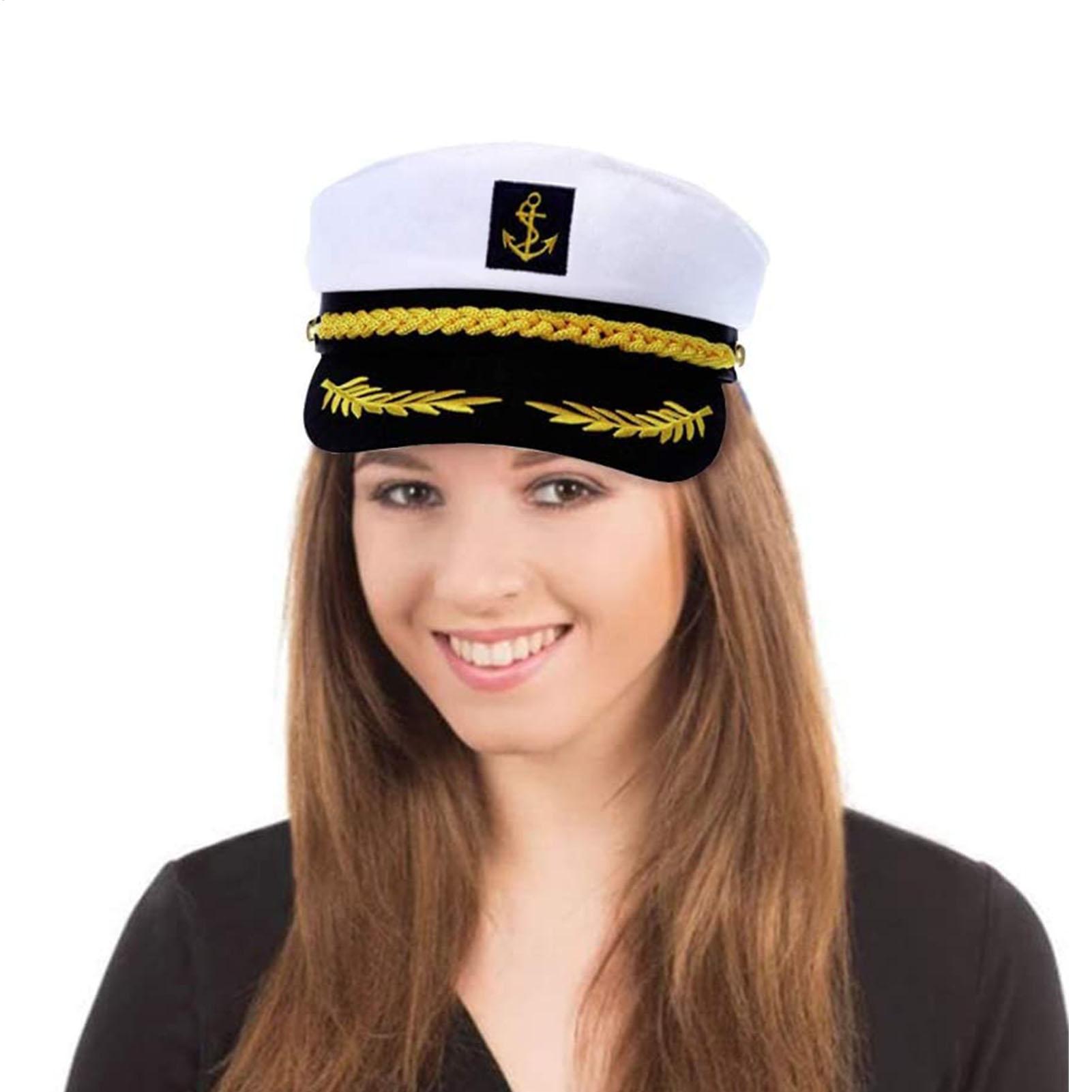 Snapback Hat Flat - Sombrero de Capitán de Yate para