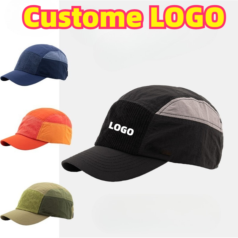 Corduroy Cap 5 Panel - Gorras de Béisbol Personalizadas con Logotipo