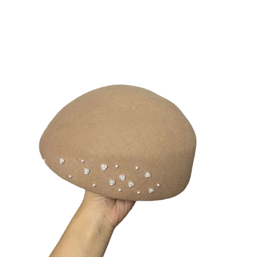 Beret French Wool - Boina de lana Lux para mujer,