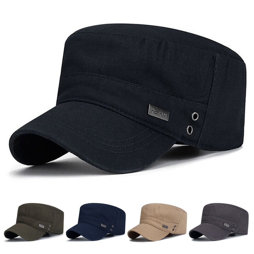 Snapback Hat Flat - Sombrero plano Four Seasons, sombrero militar