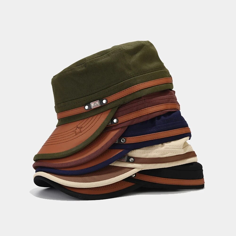 Dad Hat Cotton - Sombrero de cadete informal para hombre,