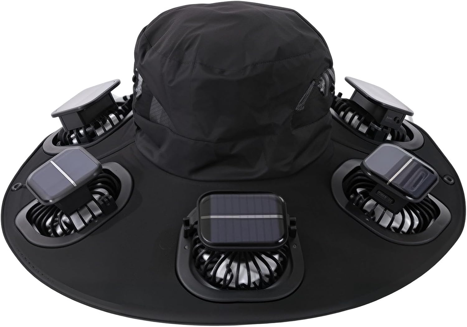 Visor Sun Hat - Sombrero con ventilador solar Hot 6