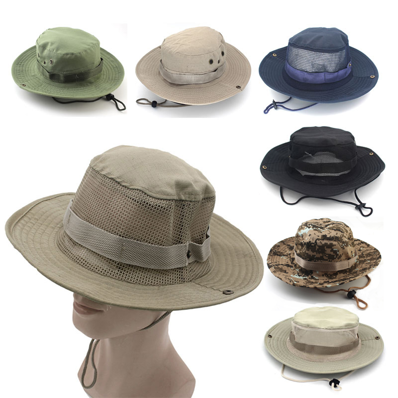 Boonie Hat Tactical - Sombrero para el sol para hombre