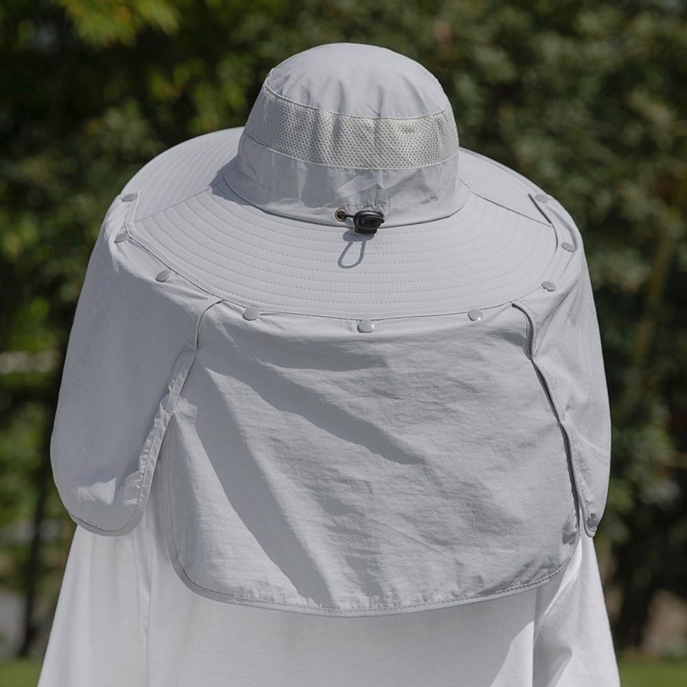 Visor Sun Hat - Sombrero de Sol Simple de Tela