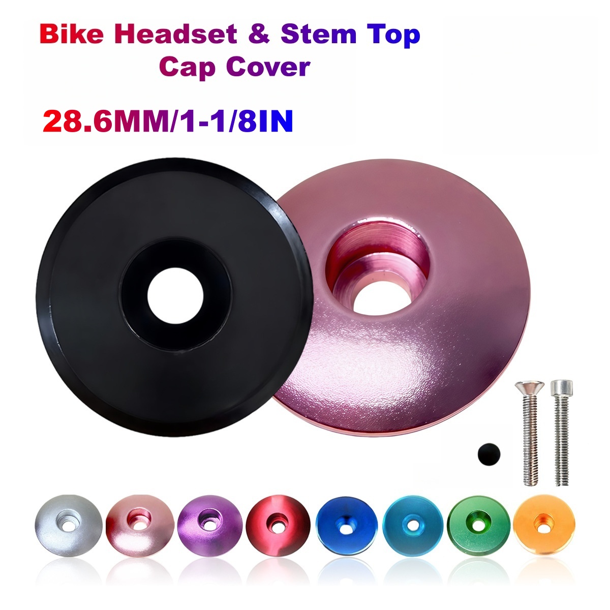 Snapback Hat Flat - Tapa Superior de Aluminio para Bicicleta