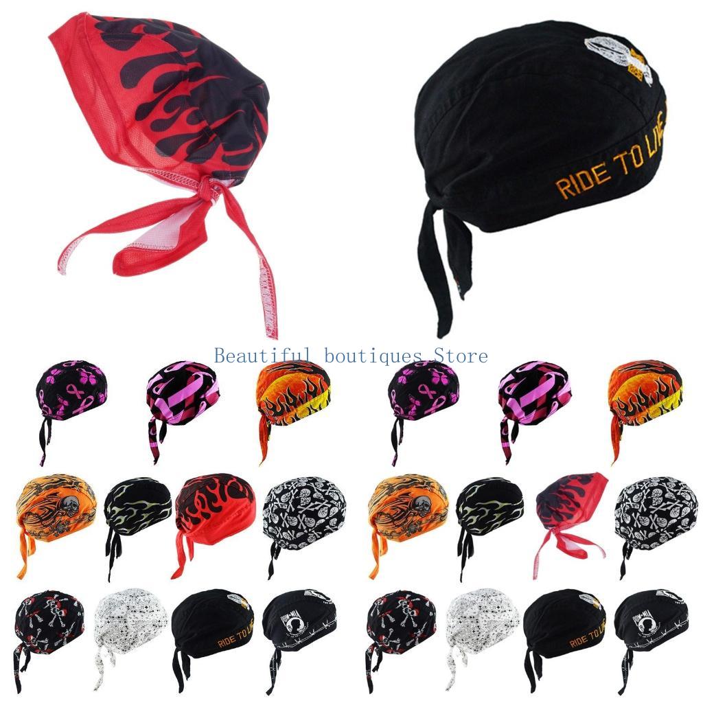 Skull Cap Helmet Liner - U4LF Skull Cap Pirate Hat Ciclismo