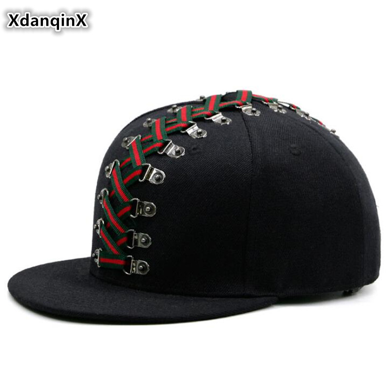 Snapback Hat Flat - Gorras de Estilo Punk Novedosas, Gorras