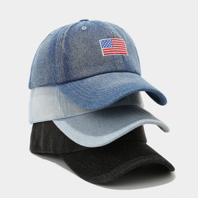 Dad Hat Cotton - Gorra de Béisbol de Mezclilla Lavada