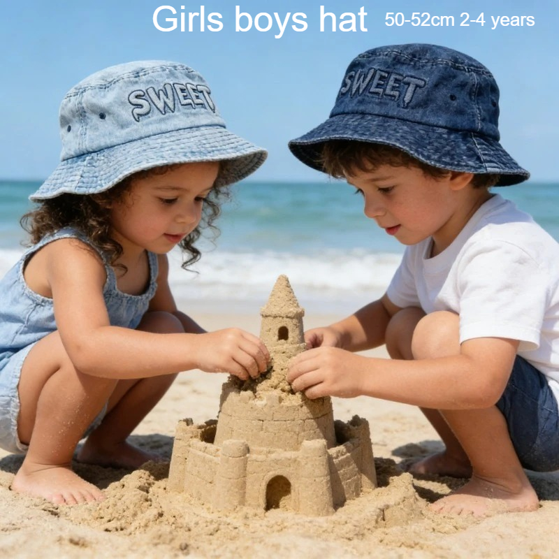Bucket Hat Cotton - Sombrero de Pescador Retro Japonés para