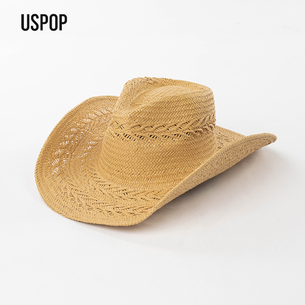 Cowboy Hat Straw - USPOP Sombrero de vaquero de paja