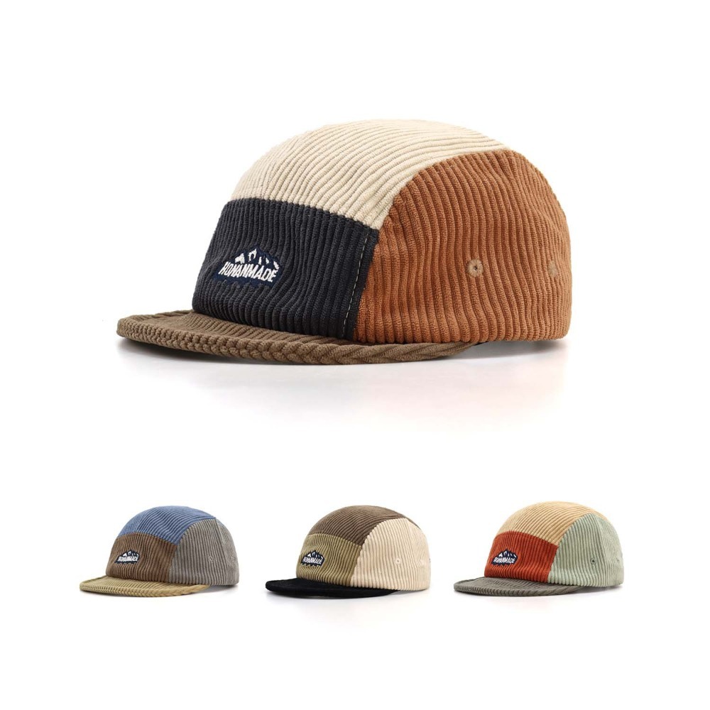 Corduroy Cap 5 Panel - Gorra de 5 Paneles con Visera