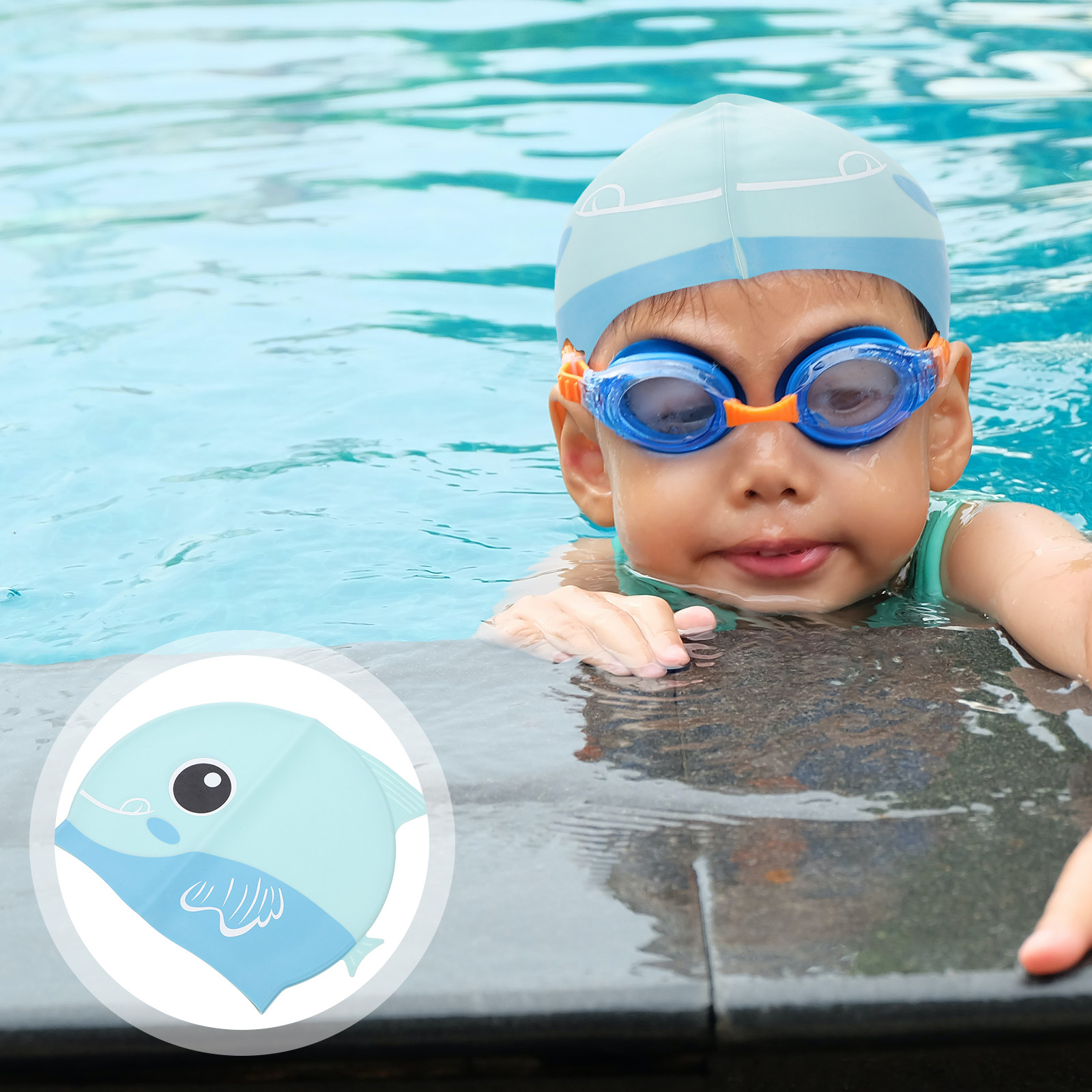 Swim Hat Silicone - Gorro de natación de silicona para