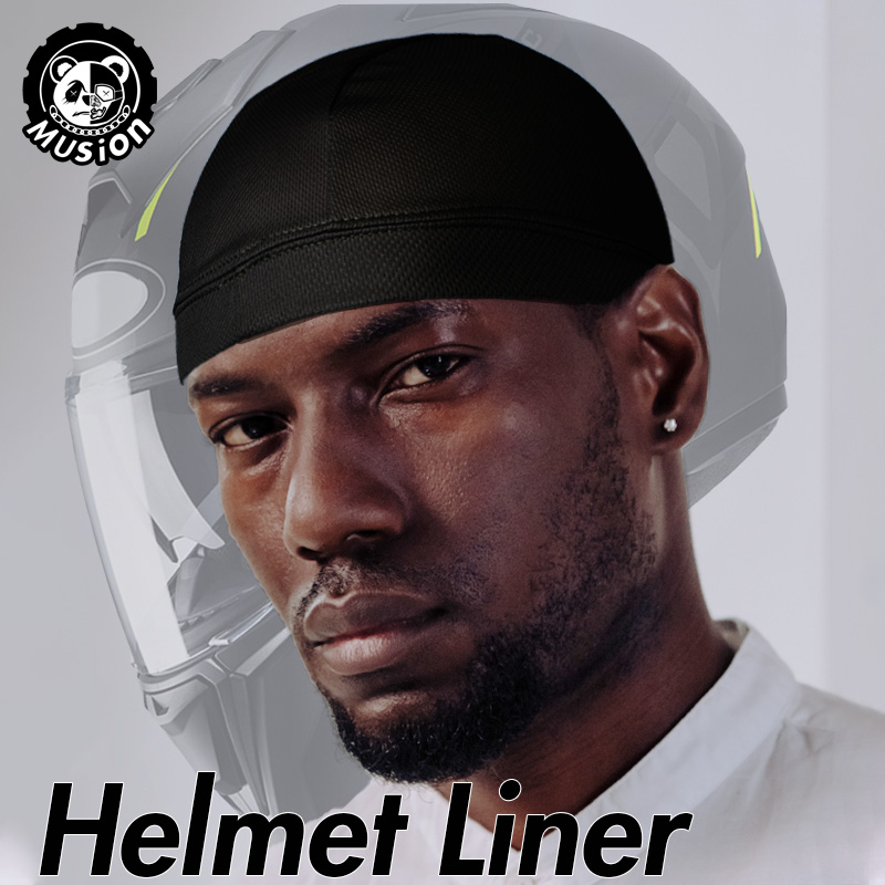 Skull Cap Helmet Liner - Musion-gorro de ventilación de 10K para