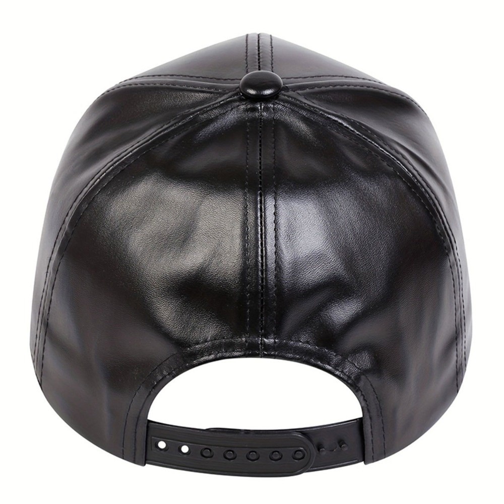 Baseball Cap Structured - Gorra de béisbol de PU a