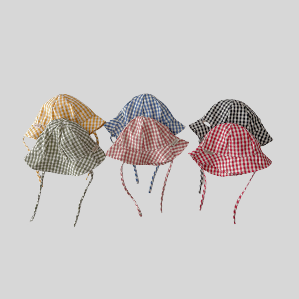 Bucket Hat Cotton - Sombrero de cubo para bebé a