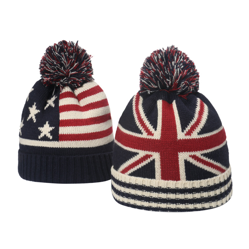 Beanie Cuffed Knit - Gorro de invierno unisex con puños,