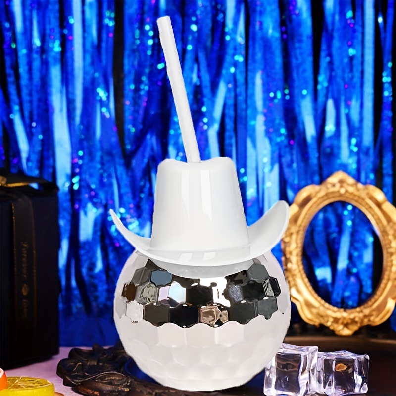 Vaso con forma de sombrero de  - Cowboy Hat Straw reseña y precio