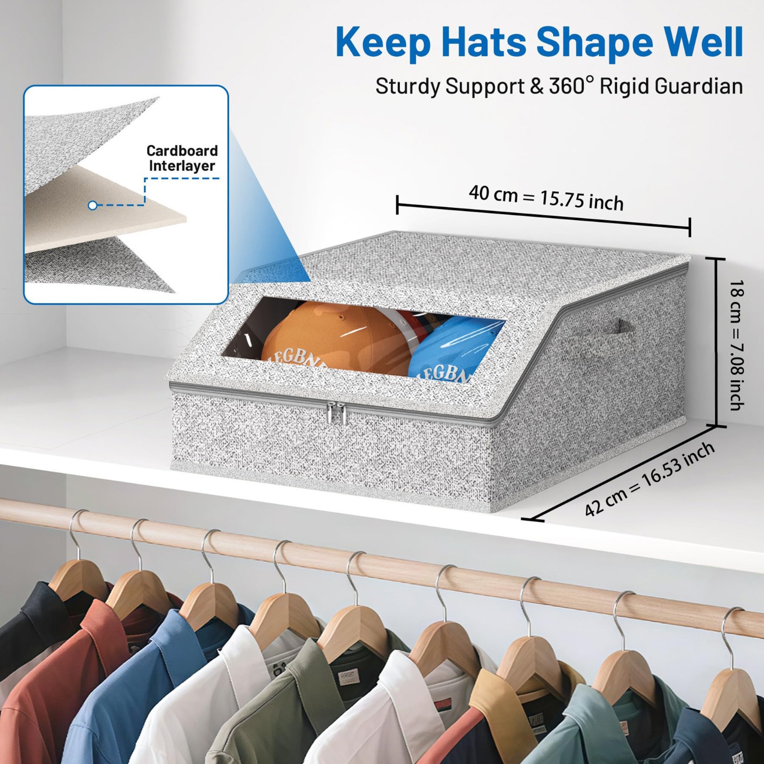 Caja de Almacenamiento de Gorr - Baseball Cap Structured reseña y precio