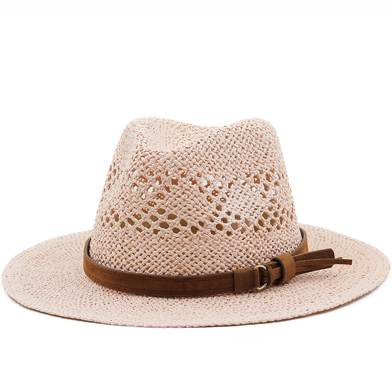 Sombrero de paja de rafia huec - Cowboy Hat Straw reseña y precio