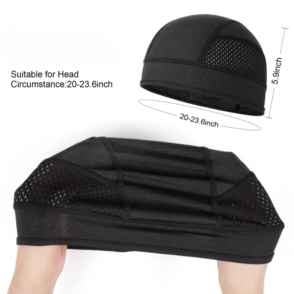 Gorro de malla de verano con v - Skull Cap Helmet Liner reseña y precio