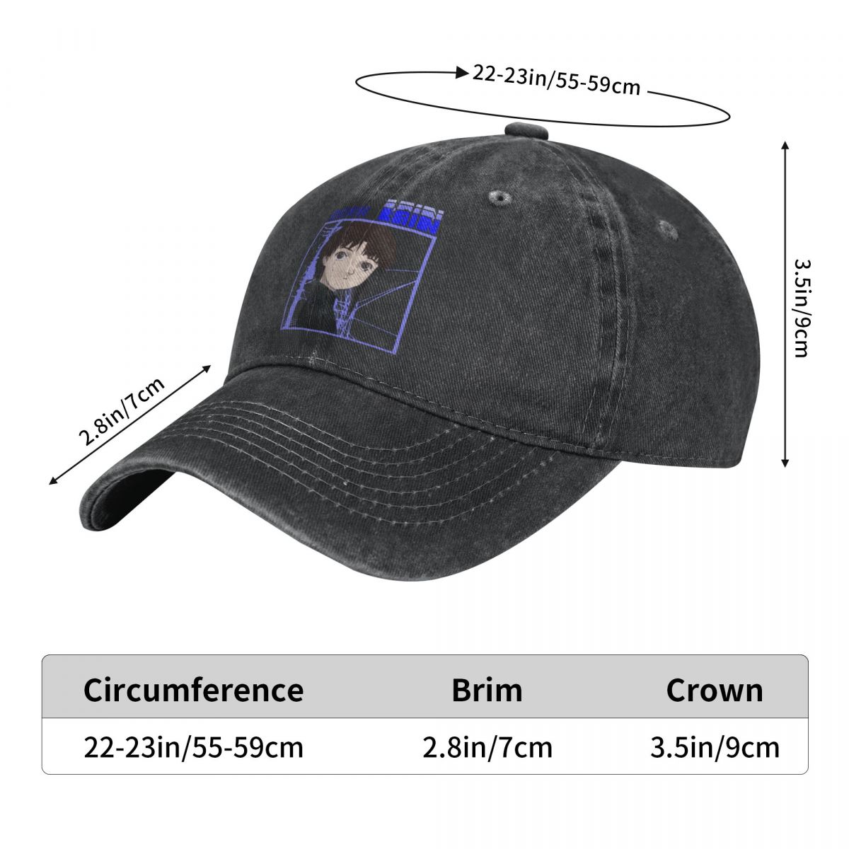 Washed Men's Baseball Cap Blue - Golf Cap Dad reseña y precio