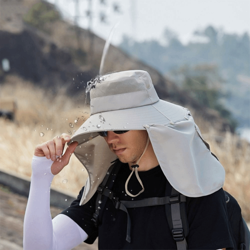 Sombrero de Sol Simple de Tela - Visor Sun Hat reseña y precio