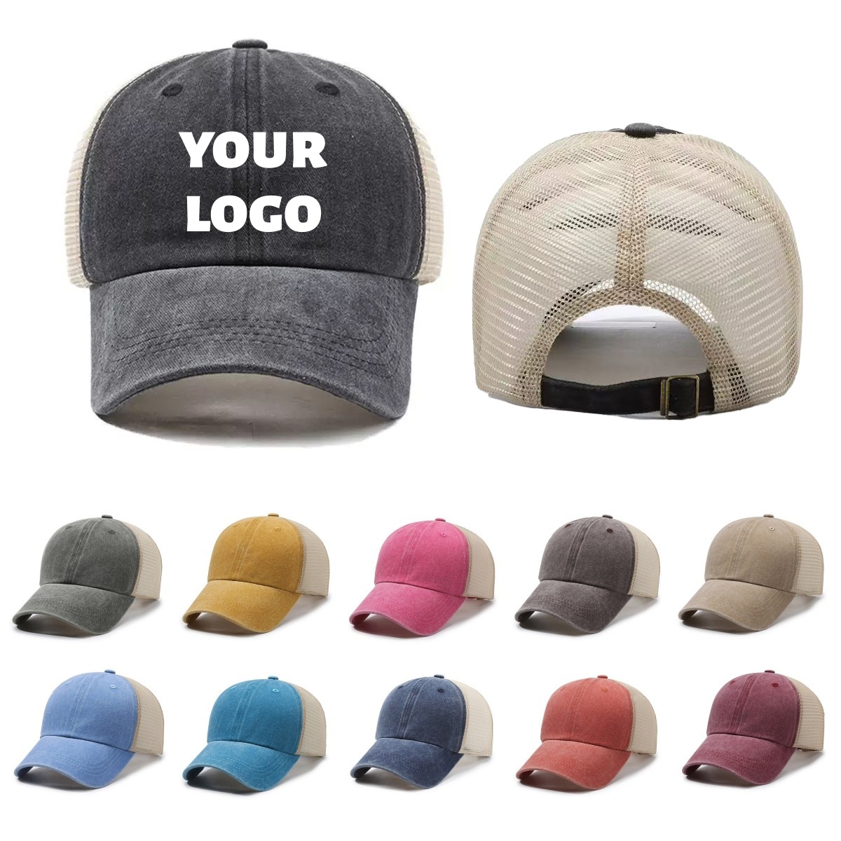 Gorra de béisbol de malla lava - Visor Sun Hat reseña y precio