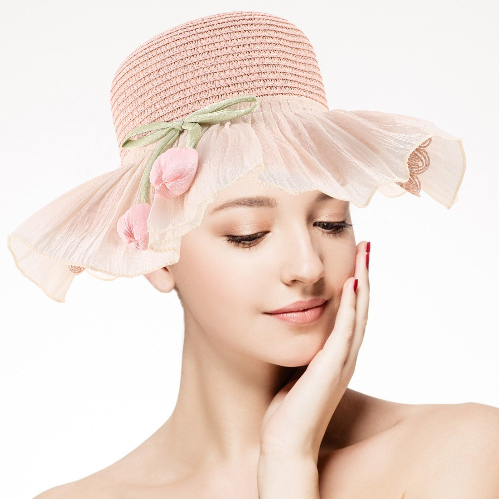 Sombrero de paja de verano par - Sun Hat Wide Brim reseña y precio