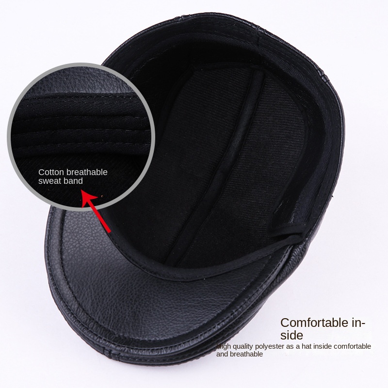 Boinas de cuero de vaca genuin - Baseball Cap Structured reseña y precio