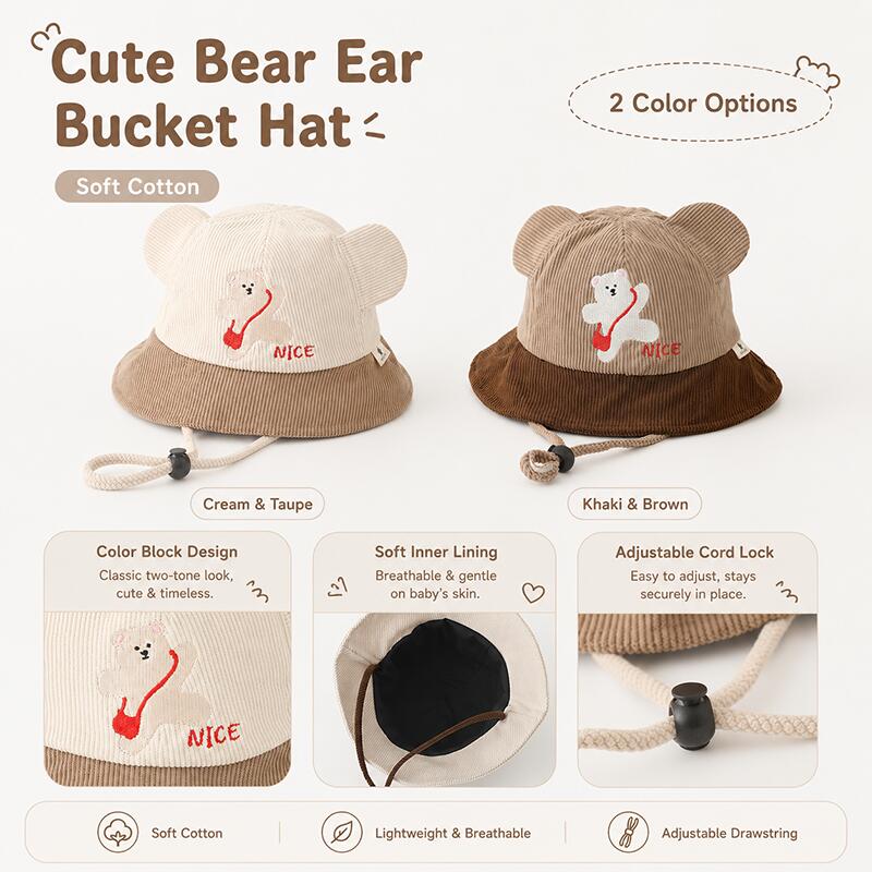 Sombrero de Pescador para Niño - Bucket Hat Cotton reseña y precio