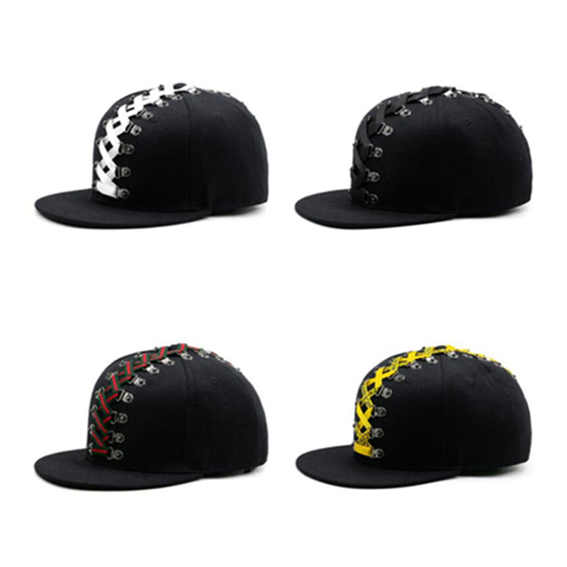 Gorras de Estilo Punk Novedosa - Snapback Hat Flat reseña y precio