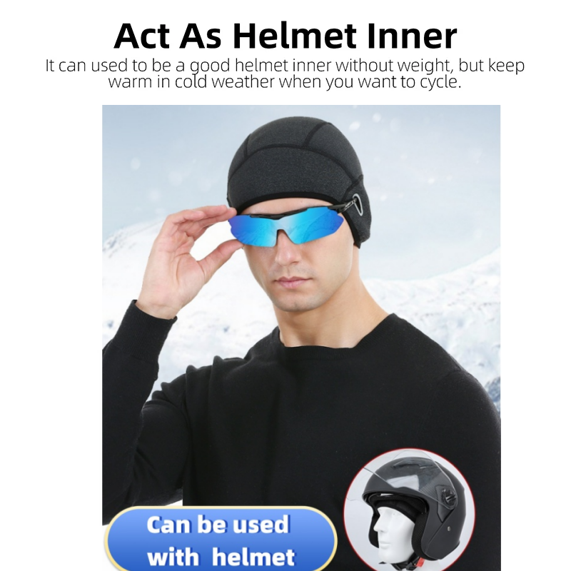 Gorro Térmico de Ciclismo para - Skull Cap Helmet Liner reseña y precio
