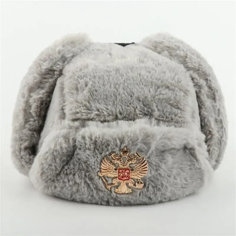Insignia soviética Ushanka hom - Winter Trapper Hat reseña y precio