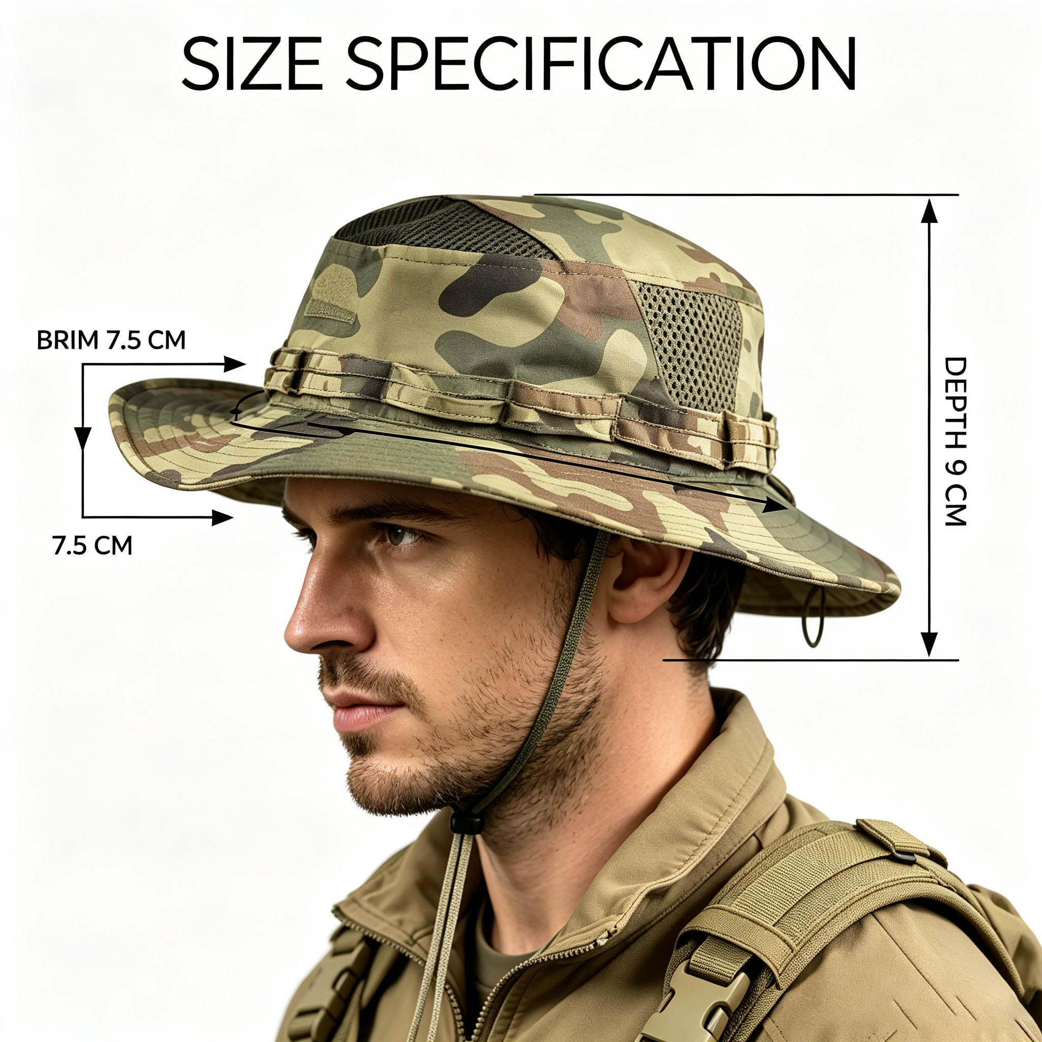 Sombrero Boonie Táctico para H - Boonie Hat Tactical reseña y precio