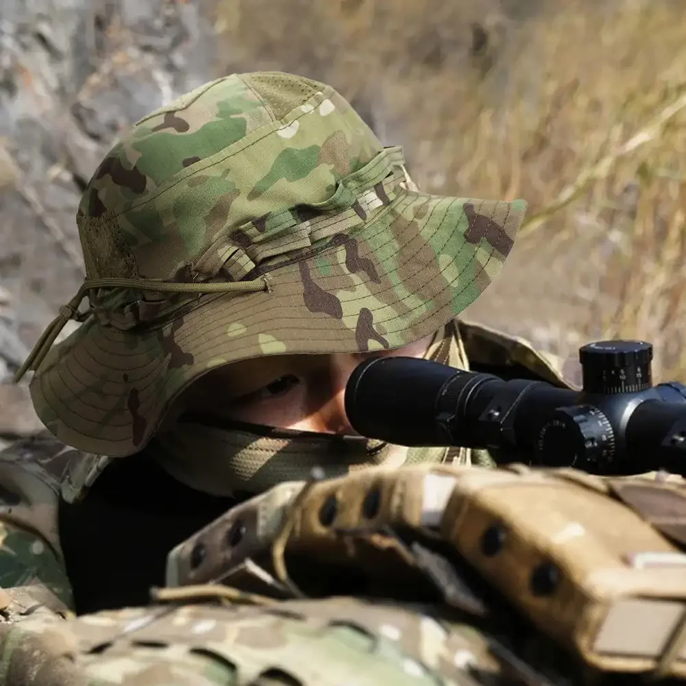 Nueva Gorra Táctica de Camufla - Boonie Hat Tactical reseña y precio