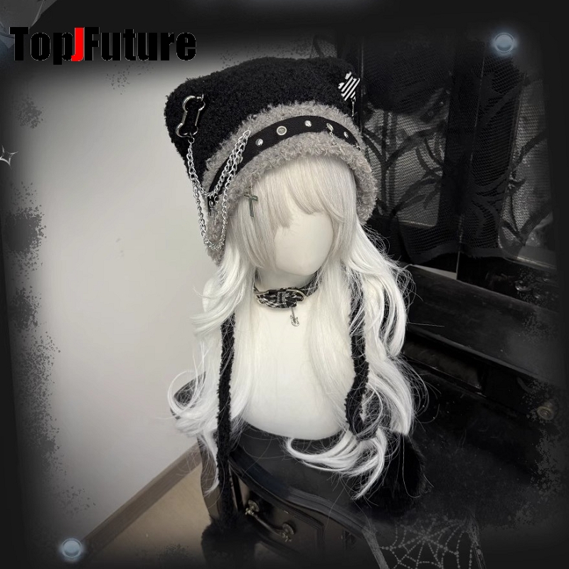 Gorro Harajuku japonés Y2K par - Winter Trapper Hat reseña y precio