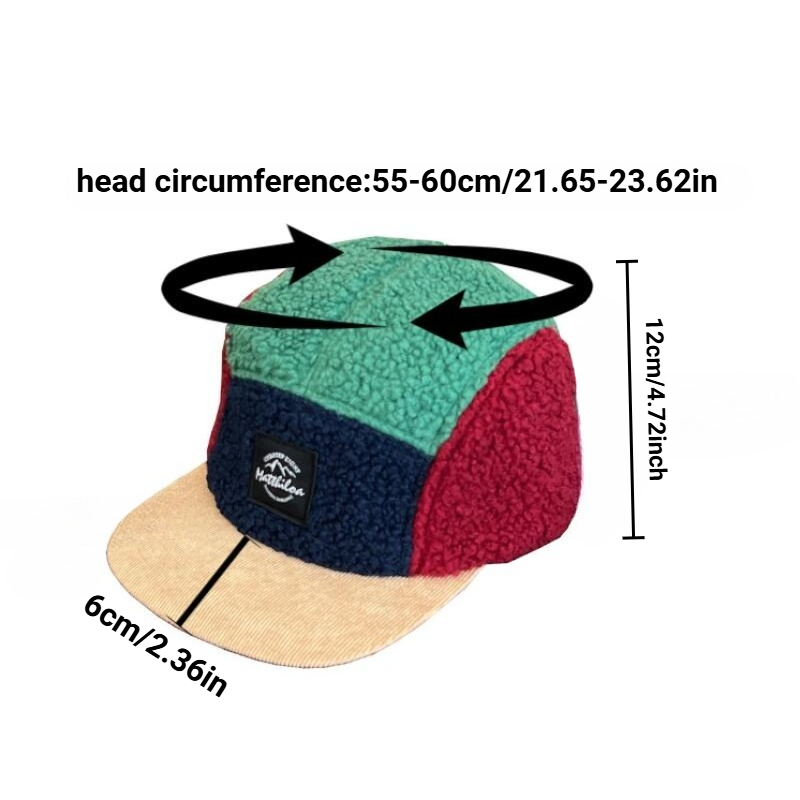 Gorro de Forro Polar Retro de  - Corduroy Cap 5 Panel reseña y precio