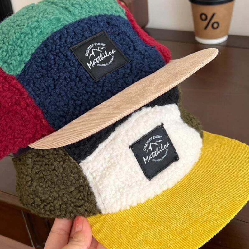 Gorro de Forro Polar Retro de  - Corduroy Cap 5 Panel reseña y precio