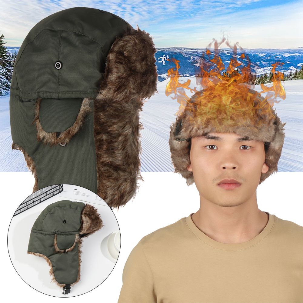 Gorro de esquí cálido con orej - Winter Trapper Hat reseña y precio