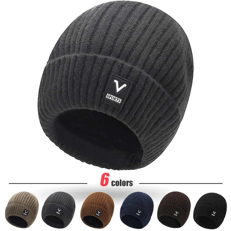 Gorro de punto holgado para ho - Beanie Cuffed Knit reseña y precio