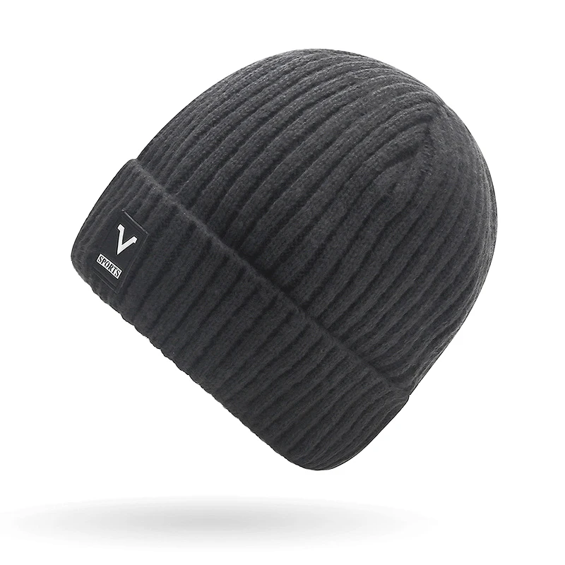 Gorro de punto holgado para ho - Beanie Cuffed Knit reseña y precio