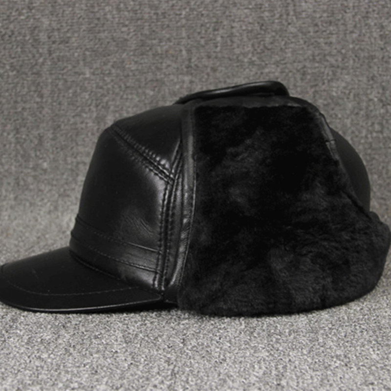 Gorras de cuero genuino, gorro - Winter Trapper Hat reseña y precio