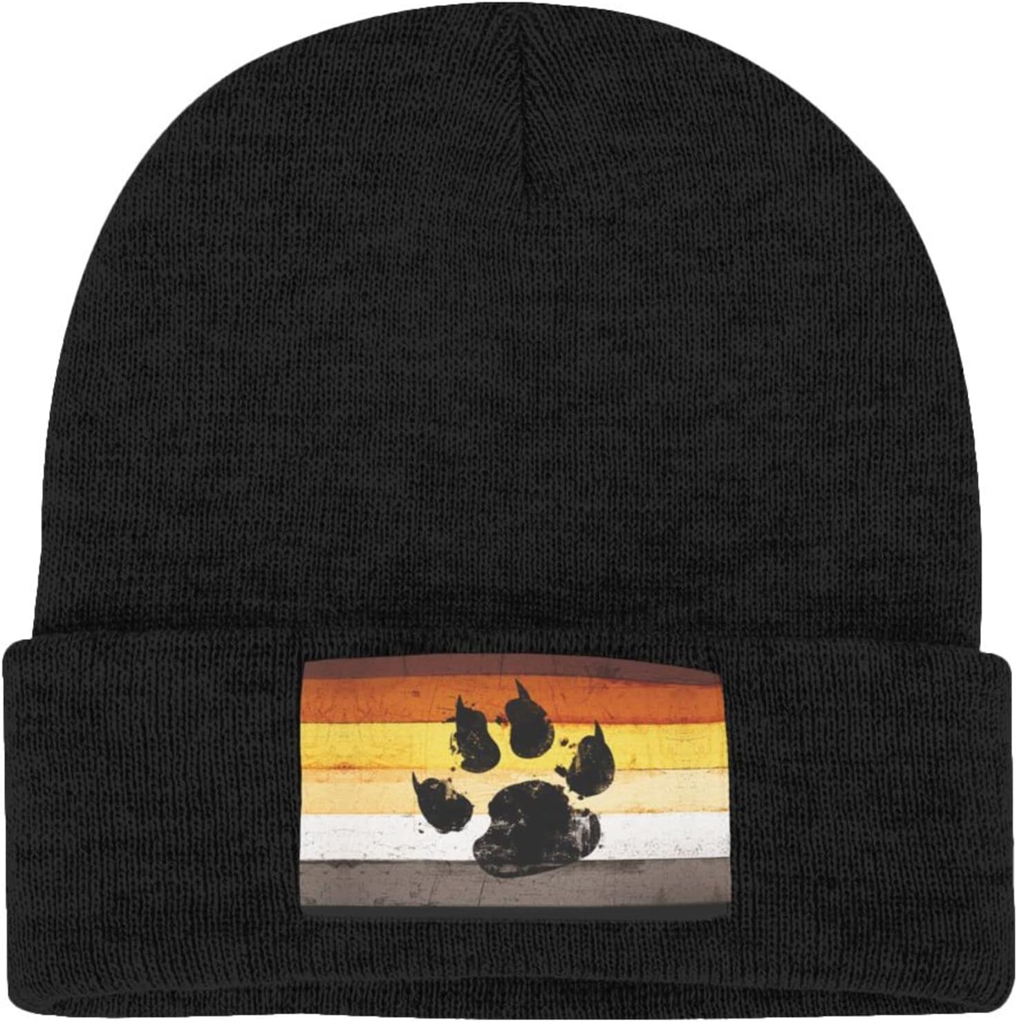 Gorro de punto con pata de oso - Beanie Cuffed Knit reseña y precio