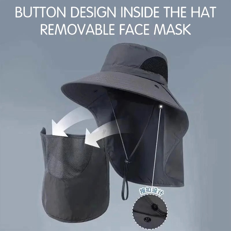 Sombrero de Pesca de Poliéster - Sun Hat Wide Brim reseña y precio