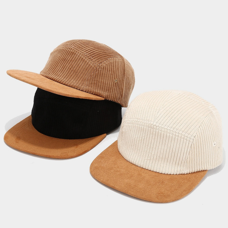Gorra Retro de 5 Paneles de Pa - Corduroy Cap 5 Panel reseña y precio