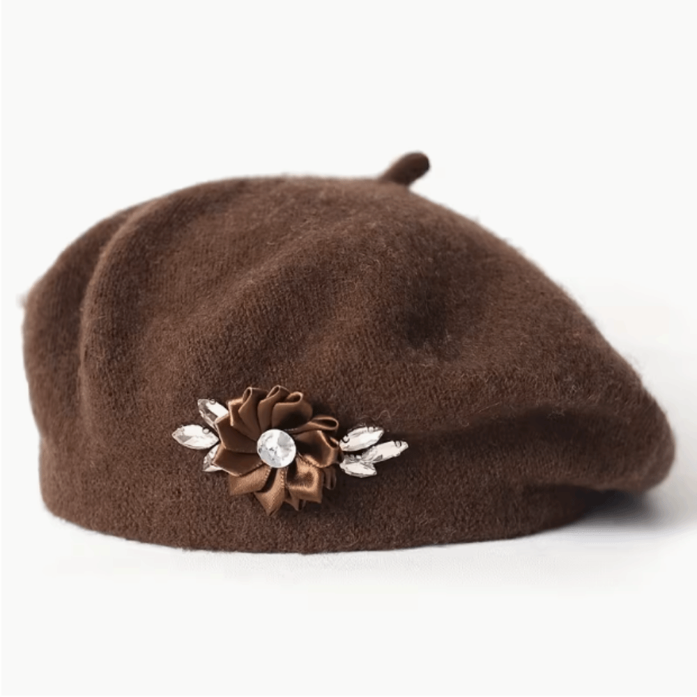 Boina de Lana de Color Sólido  - Beret French Wool reseña y precio