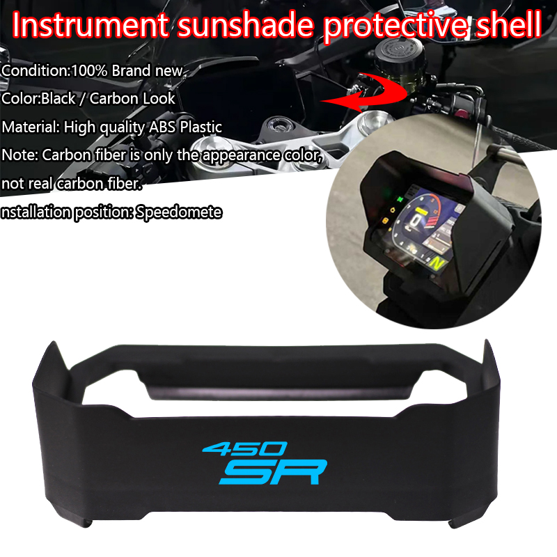 Para CFMOTO 450SR 450 SR: Vise - Visor Sun Hat reseña y precio