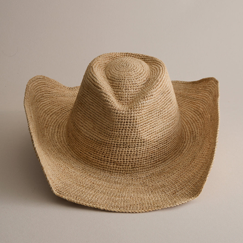 Sombrero de Rafia Premium de L - Cowboy Hat Straw reseña y precio