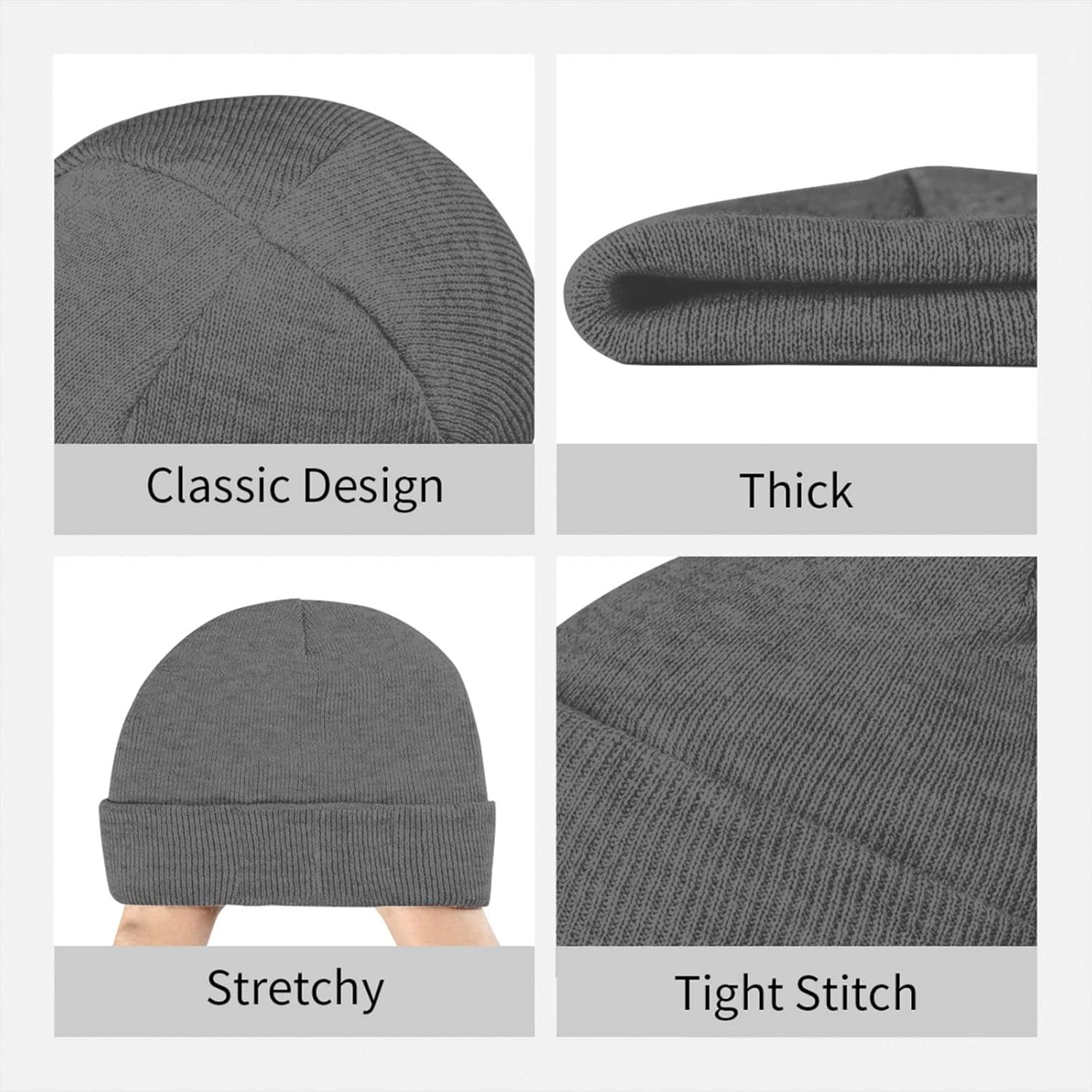 La vida es llena de opciones i - Beanie Cuffed Knit reseña y precio